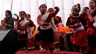 Lagdachha malai ramailoNepalisong Danceshuvammontessoripreschool UKG GIRLSRajusinghtamang [upl. by Laine]