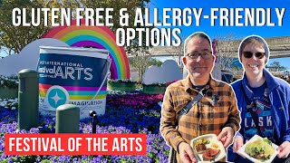 Checking Out the Gluten Free amp AllergyFriendly Options at the 2024 Epcot Festival of the Arts [upl. by Tien]