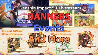 Genshin Impact 51 Livestream Recap Xilonen New Events Banners amp More [upl. by Nairde]