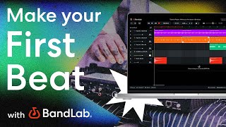 How to make your first beat using BandLabs free web Studio BandLab Tutorial [upl. by Howund]