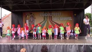 Gemeenteschool Parike  Schoolfeest 2018  Kleuters  Pipi Langkous [upl. by Noral]