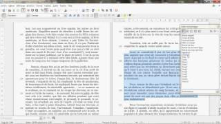 Comment numéroter les lignes dun document dans Libreoffice [upl. by Hayyikaz]