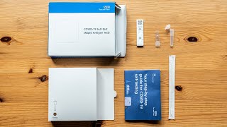 How to do a COVID19 Self Test rapid antigen test [upl. by Townie]