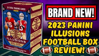 2023 PANINI ILLUSIONS FOOTBALL BLASTER BOX REVIEW🏈 THESE ARE BETTER THAN MEGAS🔥 [upl. by Edahs]