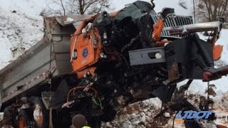 DontCrowdThePlow  Snow Plow Crash in Spanish Fork Canyon [upl. by Aisats]