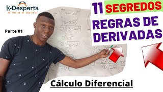 Cálculo Diferencial COMO FAZER A DERIVADA DE FUNÇÕES NA PRÁTICA ✨👌 Parte 01 [upl. by Nivart]