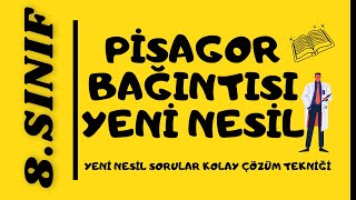 PİSAGOR BAĞINTISIYENİ NESİL SORULAR 8 SINIF [upl. by Llerdnam]