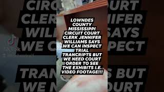 STONEWALLED BY LOWNDES COUNTY MISSISSIPPI CIRCUIT COURT JENNIFER WILLIAMS AGAIN [upl. by Nodnorb710]