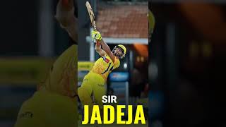 Jadeja statusJadeja🔥☝️ jadeja csk cricket ipldhoni csk cskmarathi MSD Chennai ipl [upl. by Nyrrat29]