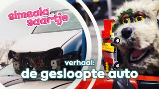 DE GESLOOPTE AUTO 🚙🗒️🔑  SIMSALA SAARTJE 🐽  Educatieve kleutertelevisie  Autos en cijfers [upl. by Adnahsor542]