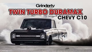 Custom Duramax Chevy C10 [upl. by Yatnuahc]