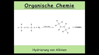 Hydrierung von Alkinen u a LindlarKatalysator  organische Chemie 22 [upl. by Sarilda]