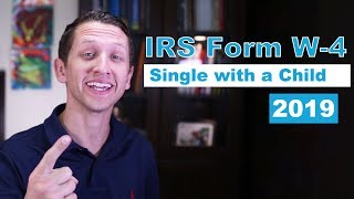 IRS Form W4 Single with a Child [upl. by Siuqcram496]