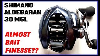 2018 SHIMANO ALDEBARAN 30 MGL BORDERLINE BAIT FINESSE [upl. by Attiuqal]