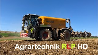 Claas Xerion 4000  ZUNIXTRAC  Güllegrubbern [upl. by Frederigo]