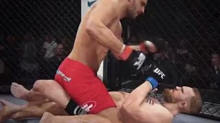 UFC 189 EA SPORTS UFC Simulation – Mendes vs McGregor [upl. by Aramaj968]