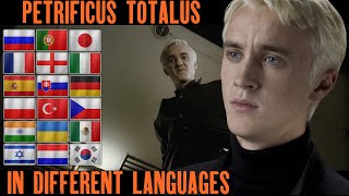 Petrificus Totalus in Different Languages Draco Malfoy breaks Harry Potters nose [upl. by Norra]