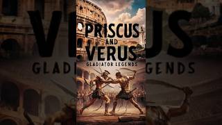 Epic Gladiator Battle Priscus vs Verus  A Legendary Fight in Ancient Rome shorts history facts [upl. by Yelrac]