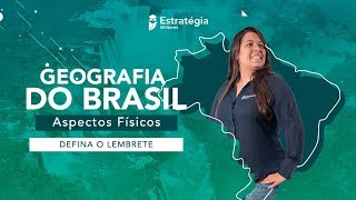 Aula de Geografia do Brasil Aspectos Físicos [upl. by Soinski241]