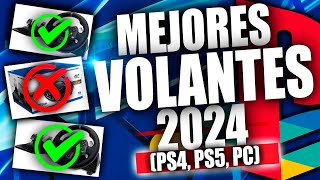 ✅️ MEJORES VOLANTES para CONSOLA PS5 PS4 y PC  GUIA de COMPRA 2024 🔥 [upl. by Sitelc]