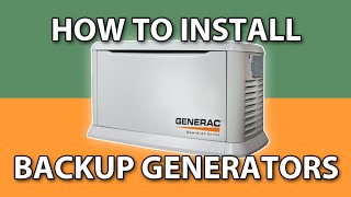 How to Install Backup Generators [upl. by Gona]