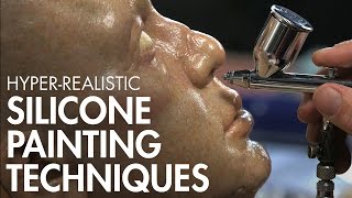 HyperRealistic Silicone Painting Techniques  PREVIEW [upl. by Adarbil625]