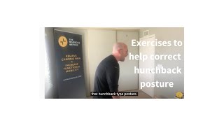 Hump Day Ecises  Exercises to help correct the hunchback posture [upl. by Welcher]