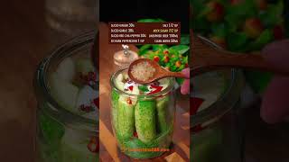 EASY VEGAN PICKLED CUCUMBER RECIPE recipe cooking chinesefood cucumber veganrecipes vegetables [upl. by Einafats]