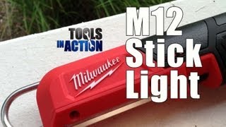 Milwaukee M12 LED Stick Light 235120 [upl. by Ynatirb]