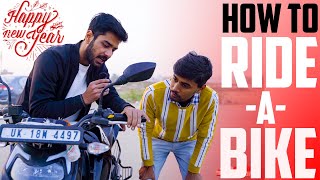 How To Ride A Bike 🏍️💨 Motorcycle Learning For Beginners 👶 Traffic Me Bike Kaise Chalaye 🤔 In Hindi [upl. by Ahsikram]