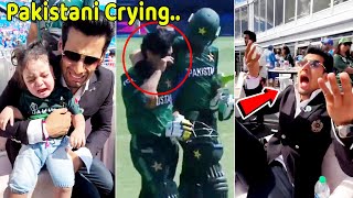 Momin Saqib crying and angry on Pakistan Player after loss against India [upl. by Aldrich24]