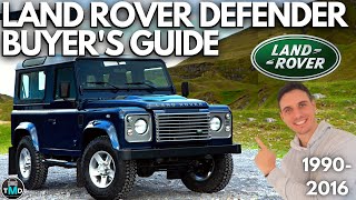 Land Rover Defender 90110 Buyers guide 19902016 Avoid buying a broken Defender Tdi TD5 V8 [upl. by Madriene]