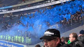 Eintracht Frankfurt KSC 20  PYRO  KSCFANS  10 Für SGE 31211 Polizei Pfefferspray [upl. by Leeanne294]