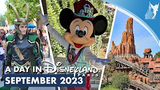 📅 A Day in Disneyland Paris September 2023 [upl. by Stoneman]