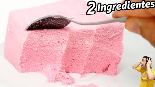 POSTRE CREMOSO y DELICIOSO con SOLO 2 INGREDIENTES😍🍨🍦😋Muy RÁPIDO y SIN HORNO Receta  725 [upl. by Aieka685]