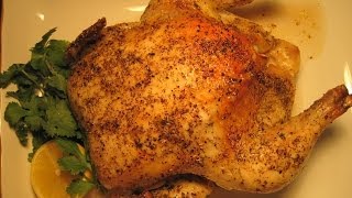 ROASTED CHICKEN ROTISSERIE  How to ROAST A WHOLE CHICKEN Recipe [upl. by Tillman]