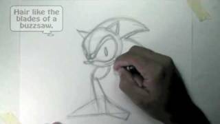 How To Draw Sonic the Hedgehog [upl. by Seditsira]