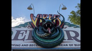 Six Flags Great America Viper Coaster [upl. by Annaesor]