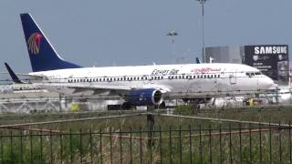 Egypt Air takeoff at Lisbon Airport to Cairo Egypt Descolagens e Aterragens Lisboa 2 [upl. by Eseeryt]