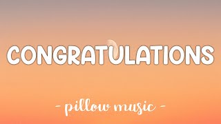 Congratulations  Post Malone Feat Quavo Lyrics 🎵 [upl. by Enelia]