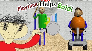 Playtime Helps Baldi █ Baldis Basics █ [upl. by Natala]