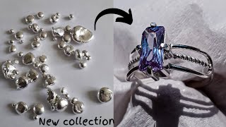 Creating a Silver Ring Detailed Walkthrough of the Making Process [upl. by Malsi]