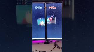 60HZ VS 100HZ VS 120HZ VS 144HZ 🖥🖥 MONITOR [upl. by Everrs]