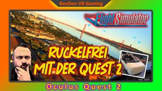 MSFS2020 VR  Tutorial Quest 2 ruckelfrei  Oculus Tray Tool  OpenXR Entwicklertool und Toolkit [upl. by Uaerraj]