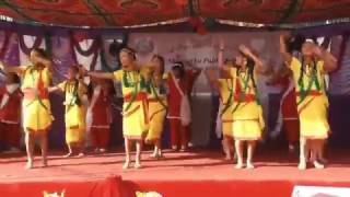 Mirmire Sanjh Ma simsime pani dance by Shangri la public school [upl. by Aliber]