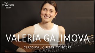 VALERIA GALIMOVA  Classical Guitar Concert  Torroba Tedesco Scarlatti amp More  Siccas Guitars [upl. by Denys633]