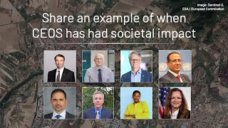 Share an example of when CEOS has had societal impact [upl. by Assetnoc833]