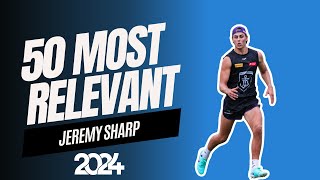 Why Jeremy Sharp is Your AFLFantasy amp SuperCoach 2024 Fantasy Bargain  30 Most Relevant [upl. by Ateuqal]