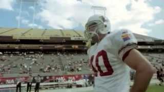 Pat Tillman Highlights [upl. by Beshore914]