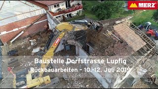 Baustelle Lupfig Dorfstrasse [upl. by Learrsi]